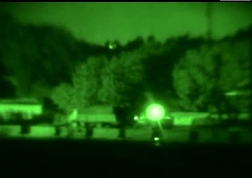 Guard Tower At FOB Apache Night Patrol With IA.