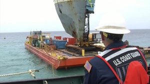 Coast Guard Removal of Grounded Freighter Jireh