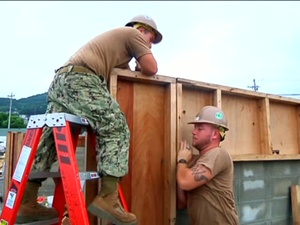 Seabee Battalion 74 Arrives in Sasebo