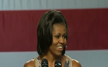 First Lady at Naval Station Mayport