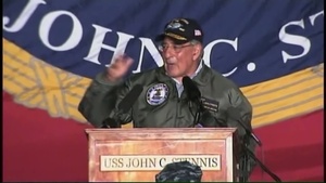 All Hands Update: Leon Panetta Visits USS Stennis