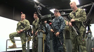 All Hands Update: Sailors Use Weapons Simulator