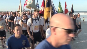 All Hands Update: Chief Petty Officers Tackle Beach Run