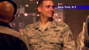 Air Force Report: Airmen on Letterman