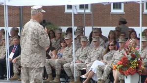 II Marine Expeditionary Force Change of Command