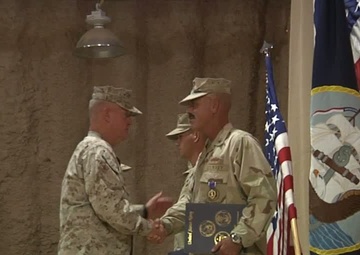 Seabees Awarded Purple Heart