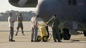 Air Force aircraft moved in advance of Isaac