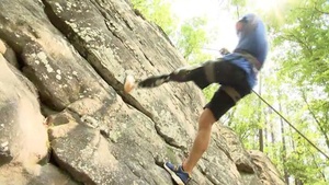 Wounded warrior trains for Indonesian climb