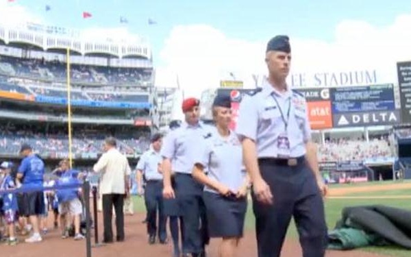 The Big Apple welcomes the Air Force