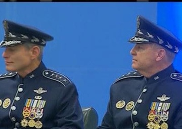 Chief of Staff for the Air Force transition ceremony