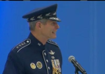 DoD leaders attend transition ceremony for AF Chief of Staff