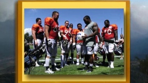Denver Broncos aid teammate, former AFA  player