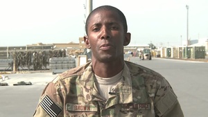 SrA. Garfield Brown NFL Shout Out - Patriots