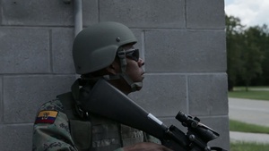 U.S. and Ecuadorian Marine training