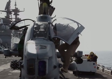 AH-1W Super Cobra Flight Operation B-Roll