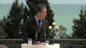 NATO Sec. Gen. Joint Press Point with Azerbaijan President