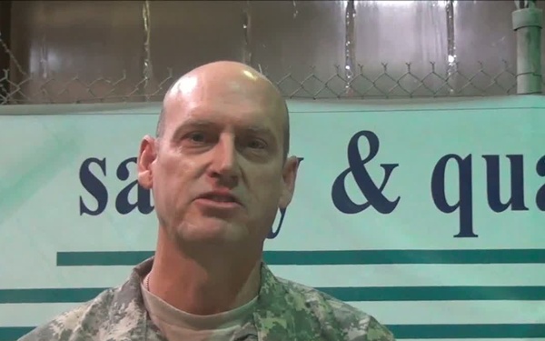 Lt. Col. Groark St. Louis Rams Shout Out