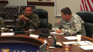 Army South / El Salvador Staff Talks