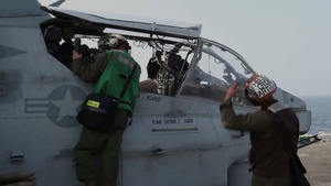 AH-1W Super Cobra Flight Operation