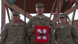 1LT Lance Peterson, 1LT Stephanie Hansen