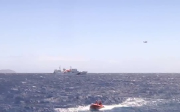 US Coast Guard Search and Rescue Exercise with China MSA