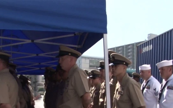 AHU for 9-11 memorial at Commander Fleet Activities Yokosuka