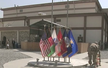 Memorial Tribute on Patriot Day at New Kabul Compound