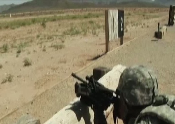 47th Brigade Support Battalion zeros and qualifies with the M-320 Granade Launcher
