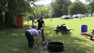 USACE: EAGLE Class Makes Equestrian Campground Maintenance its Mane Project