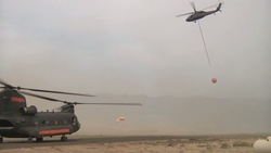 Helicopters During Wenatchee Wildfire