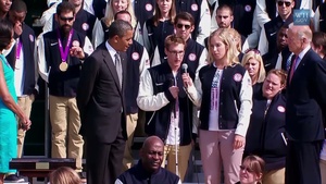 All Hands Update: Olympians, Paralympians Receive White House Welcome