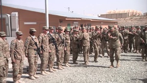 General Ray Odierno Visits Task Force 4-1 B-roll package