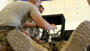 U.S. Flight Medics Train German Soldiers (Long Version)