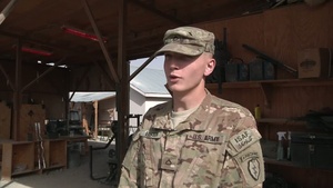 PFC Wesley Evenson, Sgt. Weston Warren, Airborne Soldier Adapts