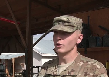 PFC Wesley Evenson, Sgt. Weston Warren, Airborne Soldier Adapts