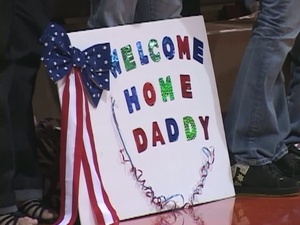 Homecoming of C/1-126 CAV, MIARNG B-roll