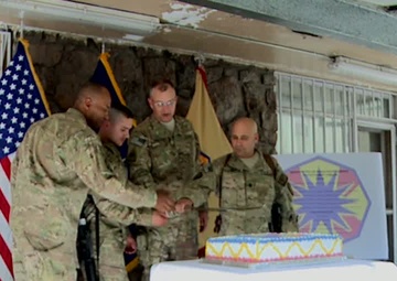 13th ESC Celebrates 47th Birthday in Afghanistan