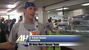 All Hands Update: All-Navy Men's Soccer Team Volunteers to Help Homeless