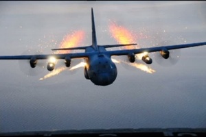 107th Airlift Wing Lights Up The Sky