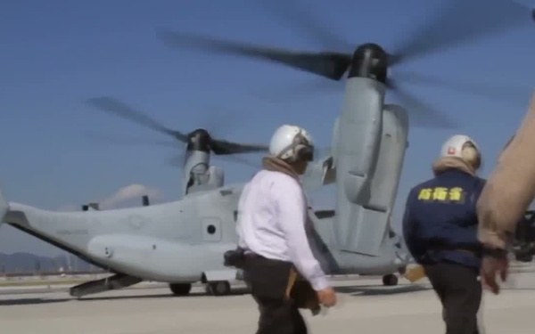 MV-22B Osprey Orientation Flight