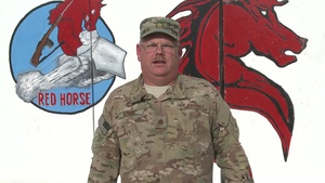 Red Horse Maj. Mark Keels Jaguars Shout Out