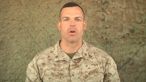 Maj. Bethea gives shout out to SDSU Aztecs