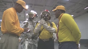 All Hands Update: USS Harry S Truman Sailors Conduct Firefighting Drills