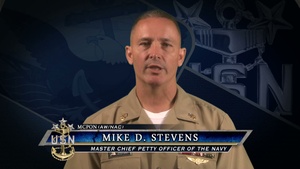 All Hands Update: MCPON Mike Stevens Assumes His New Leadership Position