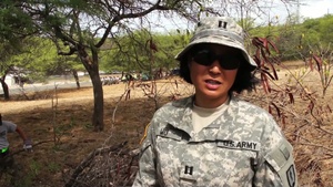 Hawaii Army Guard Environmental Office cleans up for national event.