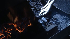 Guardsmen Conduct Blacksmith Training for Afghans