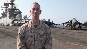 Cpl. Anthony Gisolo Purdue Boilermakers Shout Out