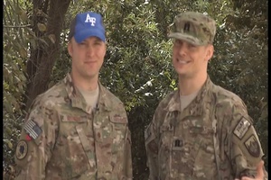 Maj. Alex Mignery, Capt. Carsten Stahr