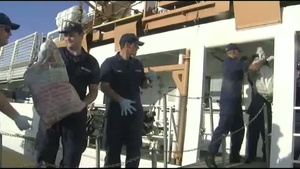 Coast Guard Cutter Offloads $2 Million Worth of Marijuana at Port Canaveral