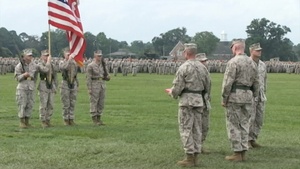 2d Marine Division Change of Command Ceremony